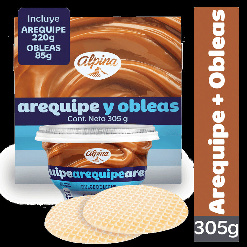 AREQUIPE Y OBLEA ALPINA 305G