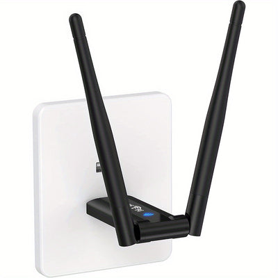 Amplificador de Wi-Fi OURLIFE de Alta Velocidad, Tarjeta de Red Inalámbrica USB de 300Mbps, Banda de 2.4GHz, Configuración con Un Clic, Cobertura Completa para Estabilidad Mejorada en Casa y Oficina, , Accesorio de Acceso a Internet Doméstico | Tarjeta W