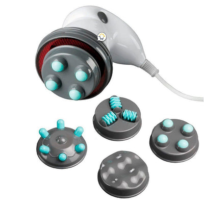 Masajeador Corporal 4 Cabezas Relax Tone Relaja Y Tonifica M240