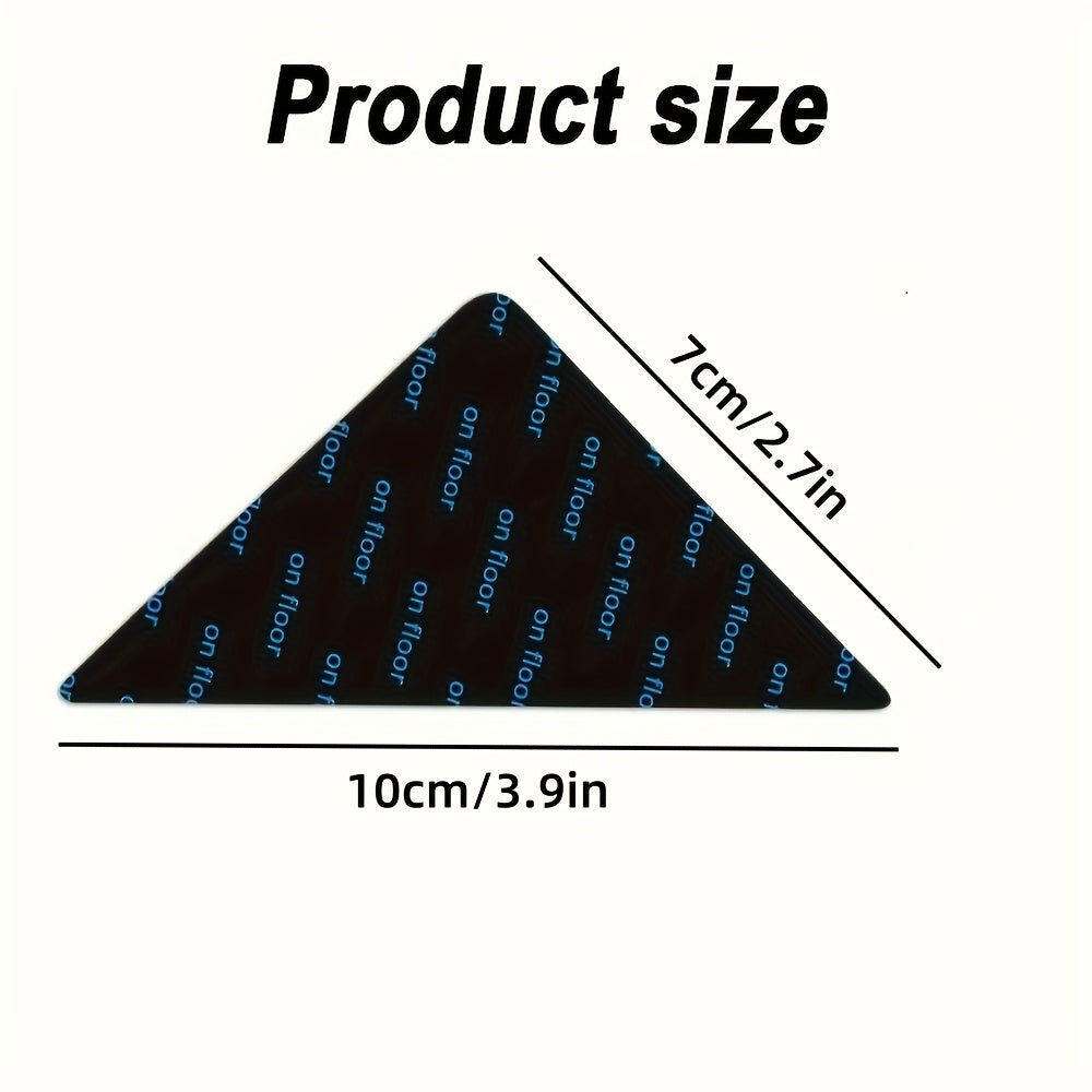 4/8/16/24/40pcs Sujetadores de Alfombras para Suelos de Madera Dura y Azulejos, Sujetadores Antideslizantes para Alfombras de Área, Cinta Adhesiva Reutilizable y Lavable para Alfombras de Área, Sujetadores de Alfombras Adhesivos de Doble Cara, Mantienen
