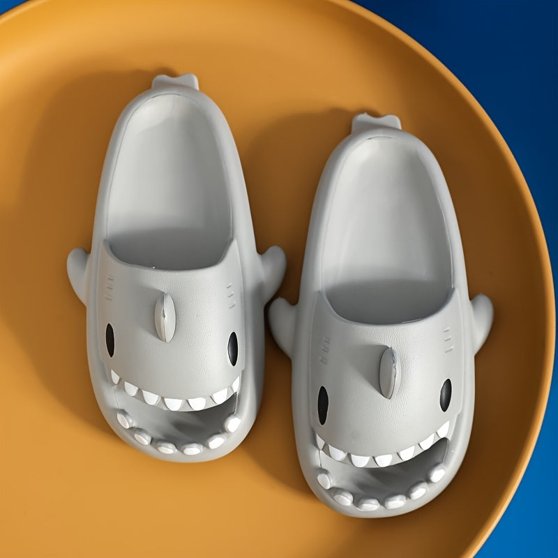 Zapatillas de Tiburón Nueva Generación para Mujeres - Chanclas Gruesas de Verano para Uso en Interiores/Exteriores, Zapatillas de Baño con Diseño de Tiburón y Color Degradado, Sandalias Unisex para Hombres y Mujeres, Ideales para Playa o Ducha, 5 Estilos