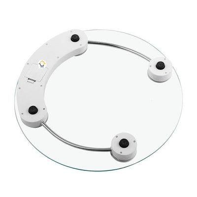 Balanza Redonda Portátil Baño Báscula Digital Pesa 180 Kg GY6991