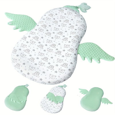 Nido portátil para recién nacidos, alfombrilla de juego transpirable y suave, regalos esenciales para bebés, nido portátil para bebés de 0-24 meses, ideal para el hogar y los viajes.