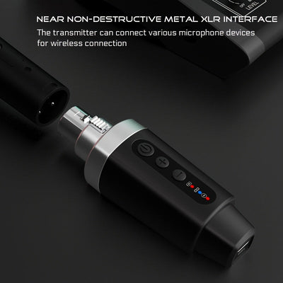 Sistema de micrófono inalámbrico NXTG M-O4, convertidor omnidireccional de tipo C USB, material PVC, control de volumen, para karaoke y canto, no requiere batería