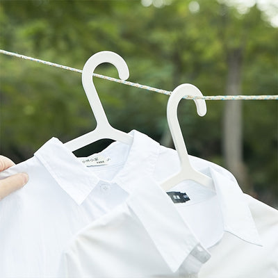 Cuerda para ropa resistente de nailon - 5.0 metros/10.0 metros multiusos, a prueba de viento y antideslizante para secado en balcón exterior, color aleatorio, cuerdas para tender