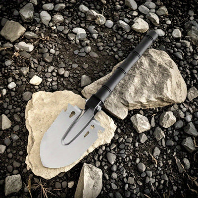 Paleta de Supervivencia Plegable Militar con Bolsa de Almacenamiento - Herramienta Táctica de Acero Inoxidable, Ideal para Camping, Jardinería, Aventuras en la Playa y Emergencias, Perfecta para Todas las 11 Fiestas