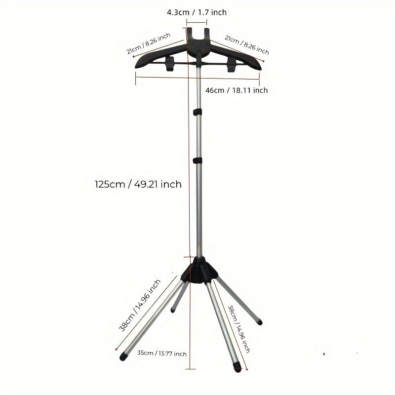 Estante de planchado colgante, colgador de vapor, tablero de planchado portátil con soporte independiente, estante de planchado colgante plegable para el hogar, colgador vertical telescópico ajustable, estante de planchado de vapor para el dormitorio, es