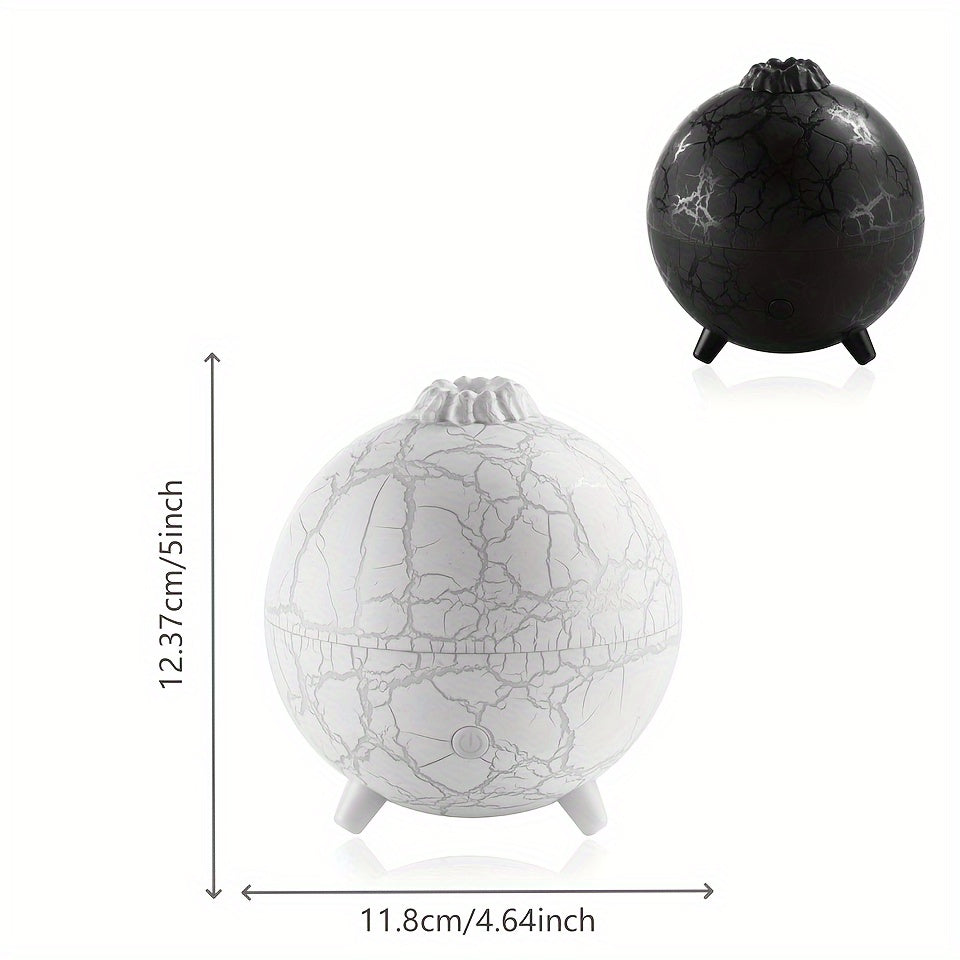 Humidificador con Diseño de Planetas de 7 Colores y Aromaterapia - Alimentado por USB, Tecnología de Onda Sonora, Niebla Fría para Todo Tipo de Habitaciones, Idea de Regalo Perfecta