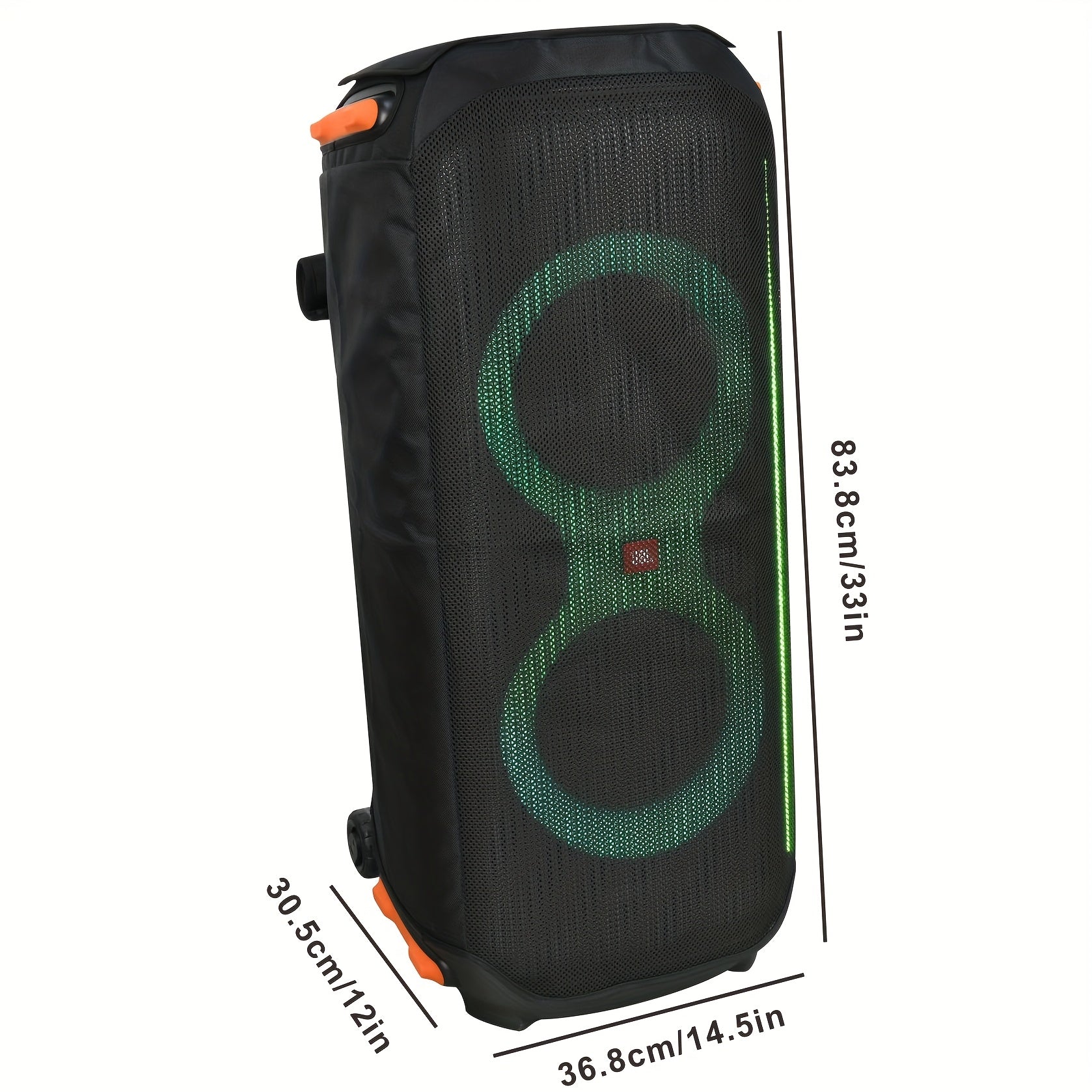 Fundas Protectoras para Altavoz PartyBox 710 - Durable Poliéster 600D y Nylon 210D con Mango Antideslizante, Ideal para Uso en Interiores y Exteriores, Regalo Perfecto para Enthusiastas de la Música, Sistema de Sonido al Aire Libre | Funda de Altavoz Mod