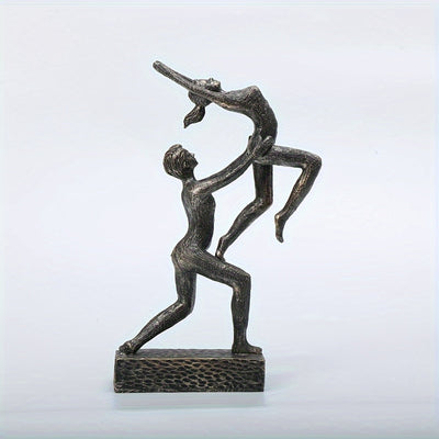 Figuras Artísticas De Personajes De Gimnasia, Figuras De Personajes Masculinos Y Femeninos, Obras De Arte Decorativas Modernas Para El Hogar, Decoración De Escritorio