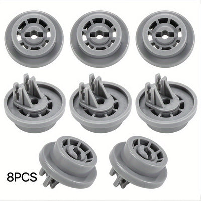 Kit de Repuesto de Rueda Inferior para Lavavajillas de 8 Piezas - Compatible con Samsung, Mecanismo de Deslizamiento Suave, Mejora la Estabilidad y Eficiencia, Piezas OEM 2002711, AP4342187, PS4222532, Accesorio para Electrodomésticos de Cocina|Diseño Mo
