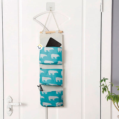 Bolsa Organizadora Colgante 3 Bolsillos Multiusos MD303