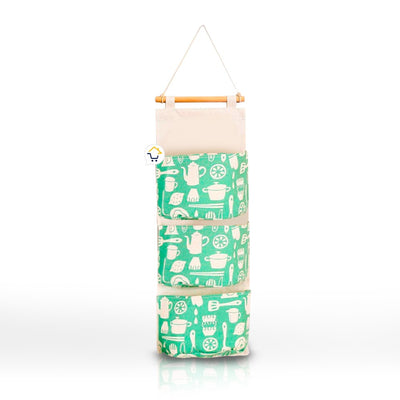Bolsa Organizadora Colgante 3 Bolsillos Multiusos MD303
