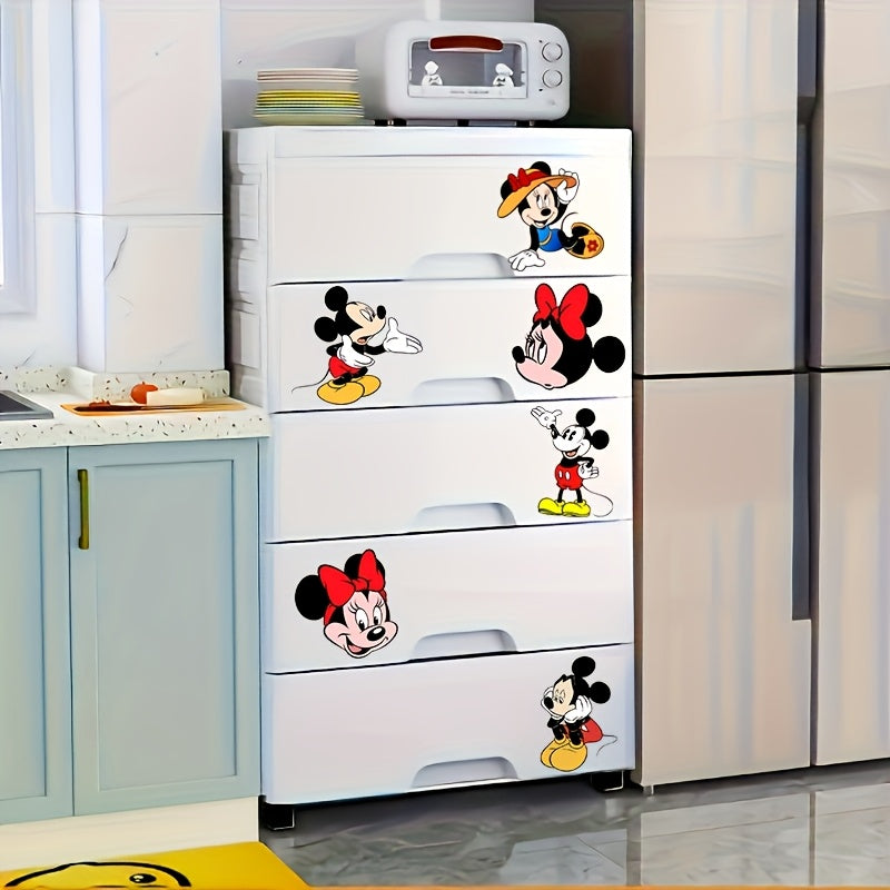 4/5/6/7 niveles, 50cm, armario de almacenamiento plegable de color blanco puro/macarones, organizador multifuncional de plástico, estilo rectangular, superficie lisa, perfecto para organizar en cocina, dormitorio, armario, oficina y dormitorio, ajuste ba