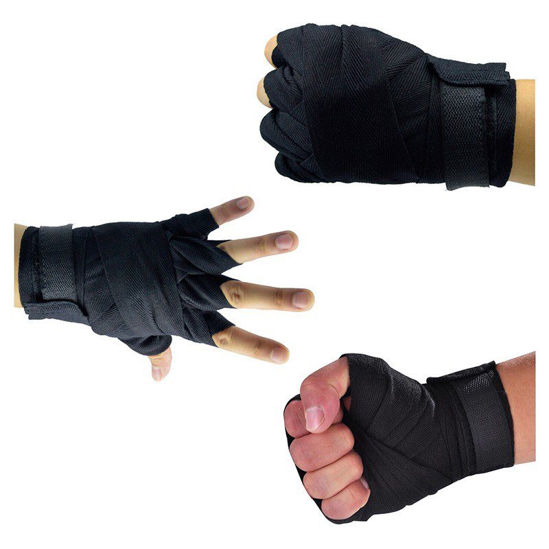 Vendaje MMA 2 Unidades Protección Comodidad Manos Muñecas - Taekwondo/Boxeo/Artes Marciales/ 100% Algodón