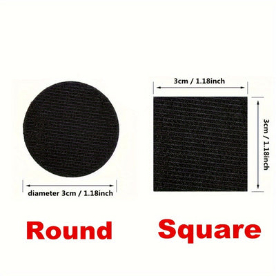10/20/40 Pares de Cinta Adhesiva Antirizado de Doble Cara para Alfombras - Antideslizante, Lavable, Almohadillas para Alfombras en Blanco y Azul, Ideal para Fijar Alfombras en Diversas Superficies, Esenciales para la Decoración del Hogar