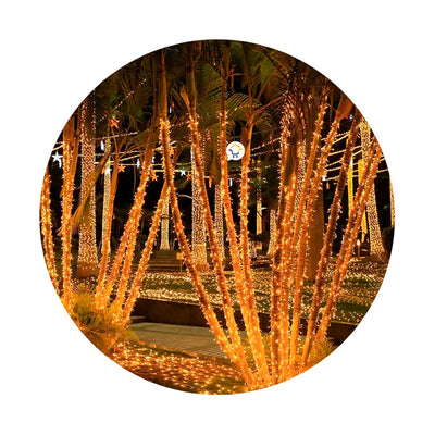 Luz Led Lineal 50 Metros 500 Led Luces Navidad Cálida 1510
