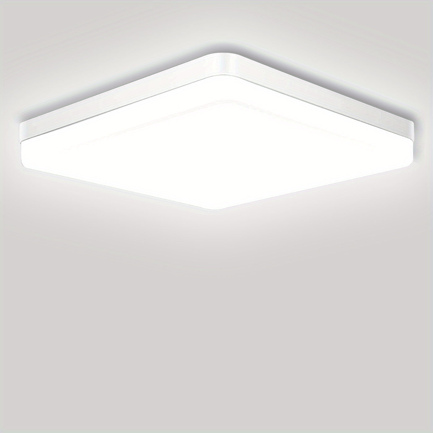 1pc Luz de Techo LED, 36W 3240lm 4000K 22.86cm Iluminación Empotrada Cuadrada para Cocina, Dormitorio, Sala, Armario, Blanco Neutro