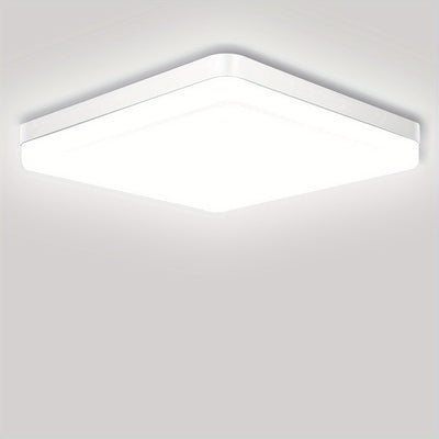 1pc Luz de Techo LED, 36W 3240lm 4000K 22.86cm Iluminación Empotrada Cuadrada para Cocina, Dormitorio, Sala, Armario, Blanco Neutro