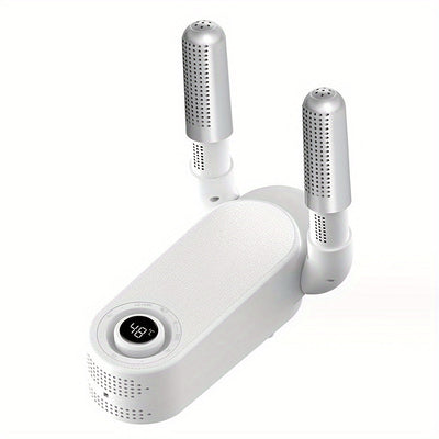 Secador de ropa portátil compacto con protección contra sobrecalentamiento, ajustes de temporizador doble y características de eficiencia energética - Ideal para viajes, camping y uso doméstico, enchufe de EE. UU., 110V, operación eficiente y silenciosa,