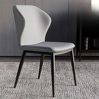 Butaca de Comedor Italiana de Lujo - Respaldo Alto con Cojín Reforzado, Asiento Tapizado, Diseño Moderno Clásico para Hogar, Restaurante, Hotel, Oficina - Áreas de Espera Elegantes - Superficie Fácil de Limpiar, Sillas para Comedor, Muebles de Hotel, Est