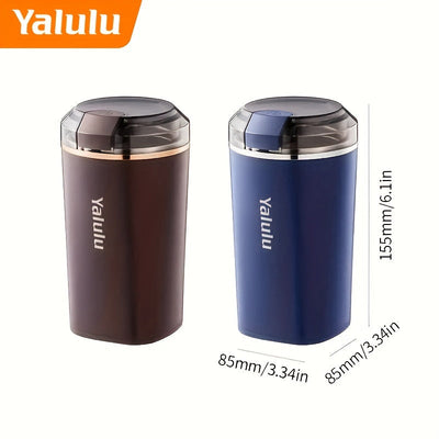 Molinillo Eléctrico Multifunción YALULU - 21000 RPM, Forma Redonda, Enchufe de EE.UU., 110-130V para Uso en Cocina