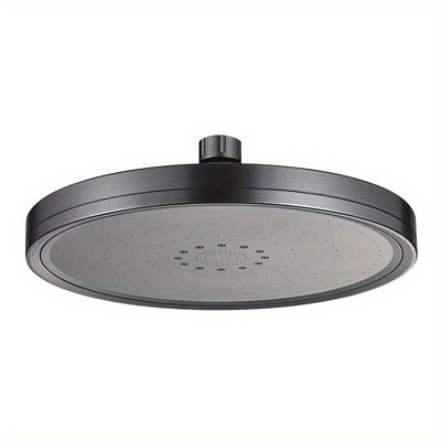 1pc Cabezal de Ducha de Alta Presión con Diseño Circular de Lluvia - Montaje Colgante en Plástico Duradero para una Experiencia Relajante, Accesorios de Baño