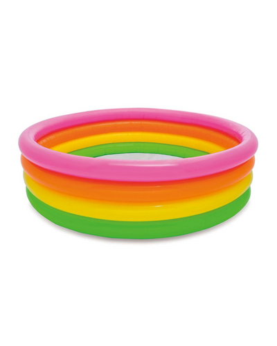 PISCINA INFLABLE ARCO IRIS