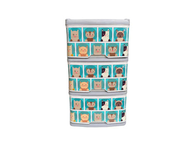 ORGANIZADOR DECORADO  X3 RIMO