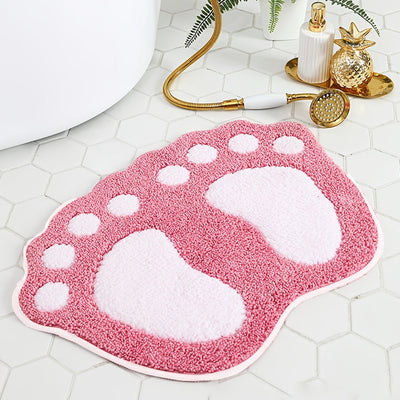 Alfombra de Ducha - Absorbente, Antideslizante, Lavable en Máquina, Suave de Microfibra para la Ducha y Sala de Lectura