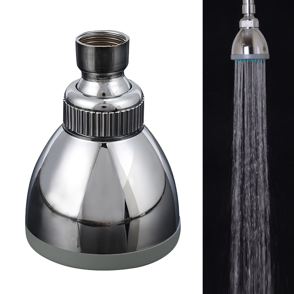 Rociador de Ducha de Alta Presión 360° Giratorio Ajustable en ABS Plástico con Boquillas Fáciles de Limpiar - Diseño Clásico Montado en Pared para Mejoras del Hogar, Estilo Elegante y Material Resistente, Moderno para Limpieza Rápida