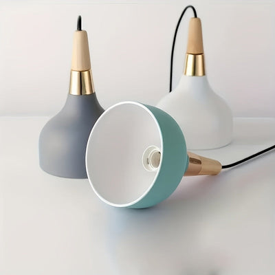 Lámpara de techo moderna con pantalla de metal desmontable, montaje semienterrado, iluminación de techo con cableado duro para bares, dormitorios y restaurantes - Incluye hardware de instalación, compatibilidad con bombillas E26, 85V-265V, decoración de
