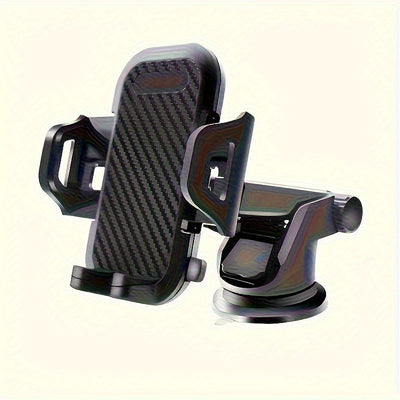 1pc Soporte de coche Popular Soporte de teléfono para coche con ventosa Retráctil Soporte de teléfono Consola central de vidrio con ventosa