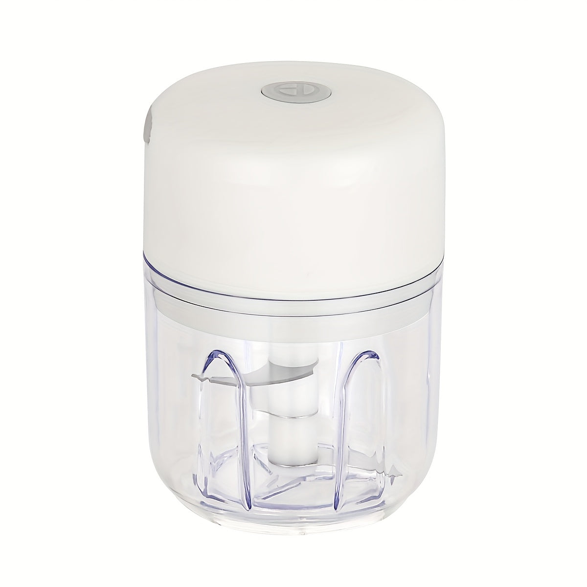 Mini Trituradora de Ajo Recargable de 8,45 onzas - Duradera y Resistente, Carga USB, 1200 RPM, Ideal para Triturar Ajo, Pimientos, Cebolla, Carne Picada, Frutos Secos y Más