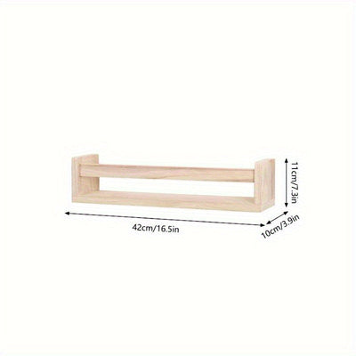Estante de libros flotante con diseño de oso blanco - Ideal para dormitorio, baño o decoración del hogar, estante de almacenamiento de libros|Estante de libros moderno|Estante de madera, organizador de almacenamiento de libros