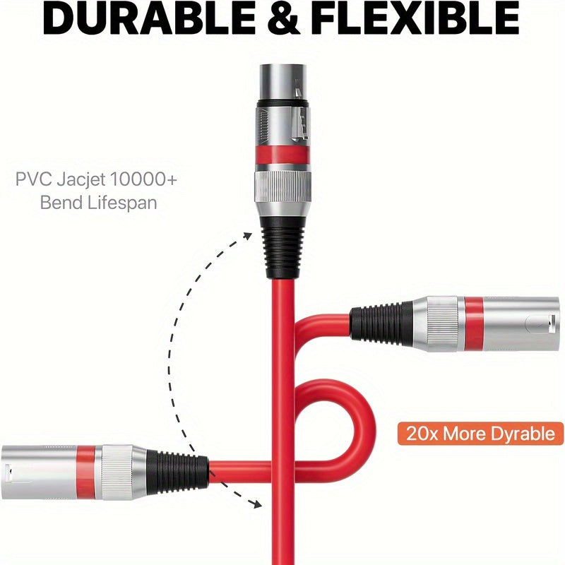 6 Piezas Cable Ethernet Tipo C Hembra a Macho Cat6 - 6 Longitudes Codificadas por Color (15.3 metros) con Conectores RJ45, Cables Duraderos de Alta Velocidad para Datos y Audio/Video en Hogar, Oficina o Estudio