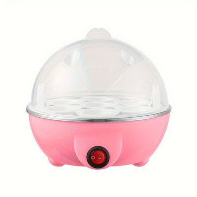 Cocinador de Huevos Mini, Tapón Transparente, Gran Capacidad de Vapor, Olla Multifuncional Automática, Ideal para Desayunos Nutritivos. Base de Acero Inoxidable de Grado Alimenticio, Segura y Confiable. Accesorio de Cocina Automático Perfecto para Huevos
