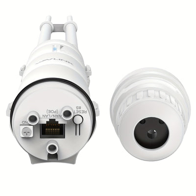 WAVLINK N300 Punto de Acceso Inalámbrico Exterior - Impermeable, Alimentado por PoE, Extensor WiFi de Largo Alcance con Puertos WAN/LAN, Antenas Direcionales 2x7dBi, Modos Versátiles de AP/Enrutador/Repetidor, Resistencia al Clima con Clasificación
