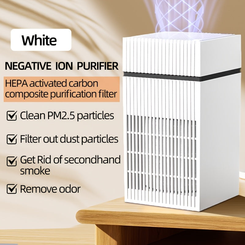 Purificadores de aire para el hogar que eliminan el formaldehído y los olores, adecuados para áreas de fumadores, oficinas, dormitorios y uso en escritorios pequeños.