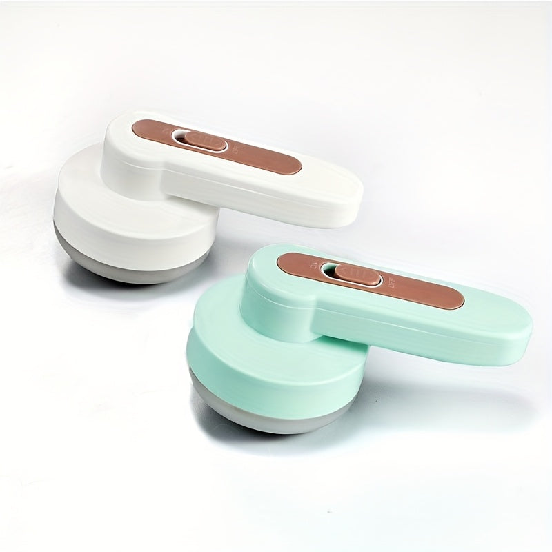 Removedor de Pelusas Eléctrico Portátil Recargable por USB, con 2 pares de cuchillas, para ropa, suéteres, ropa de cama, alfombras, artículos del hogar, removedor de pelusas eléctrico portátil, algodón, terciopelo, eliminador de hilos, afeitadora de suét