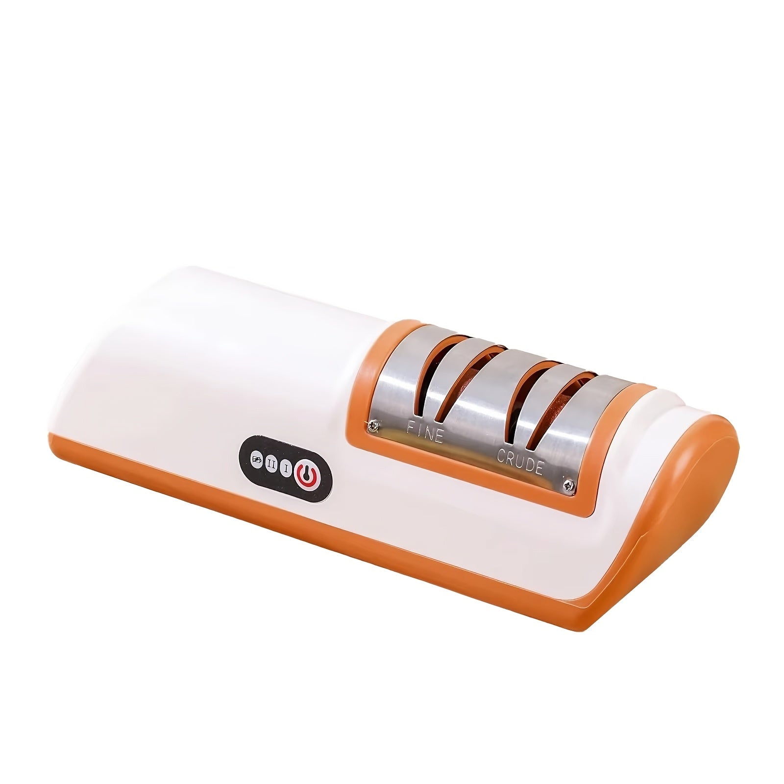 ZERNBER Afilador de Cuchillos Eléctrico Profesional de 2 Etapas - Recargable USB 36V, Afilado y Pulido Rápido, Diseño Compacto Portátil con Carga Oculta, ABS & Acero Inoxidable para Cuchillos de Cocina Domésticos