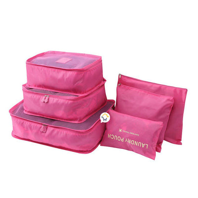 Organizador De Maleta Viajero Bolsos x6 Equipaje GM1911-211