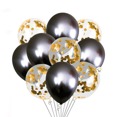 Kit Decoración Globos Confeti y Metalizados Fiesta 002