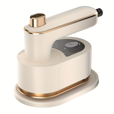Plancha Portátil Mini de 1 Unidad con Calentamiento Rápido en 15s, Plancha Eléctrica a Vapor con Base Giratoria 180° - Ligera y Compacta para Viajes, Tela, Seda, Tejidos de Punto, Poliéster - Compatible con Enchufes US (110V) - Ideal para Viajeros y Prof