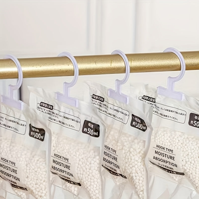 Bolsa Absorbente de Humedad Montada en la Pared, Bolsa Absorbente de Humedad y Anti-moho para Deshumidificación, Desecante, Anti-moho Adecuado para Armarios y Guardarropas - Bolsa de Deshumidificación Reutilizable Adecuada para Deshumidificación en Dormi