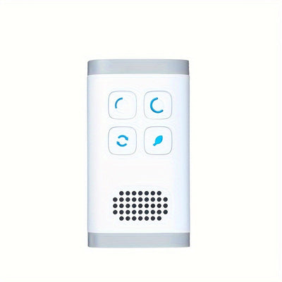 1 purificador de aire con iones negativos y ozono, purificador de aire mini enchufable para el hogar, purificador de aire portátil práctico, elimina olores de mascotas y humo, ideal para dormitorios pequeños, oficinas y salas