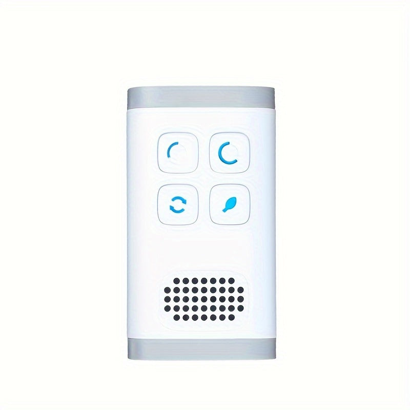 1 purificador de aire con iones negativos y ozono, purificador de aire mini enchufable para el hogar, purificador de aire portátil práctico, elimina olores de mascotas y humo, ideal para dormitorios pequeños, oficinas y salas
