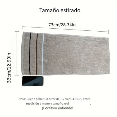 2 toallas de algodón premium suaves y absorbentes - Secado rápido, lavables a máquina, ideales para el hogar y ocasiones especiales, regalo perfecto para días festivos, esenciales para el baño | Estilo contemporáneo | Toallas lavables a máquina