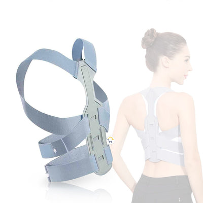 Corrector De Postura Ajustable Unisex Cinturón De Sujeción A08