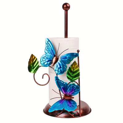 1pc Soporte De Papel De Cocina, Estante De Almacenamiento De Película Fresca, Soporte Colgante De Pañuelos, Soporte De Servilletas Sin Perforación, Soporte De Papel De Rollo De Gabinete, Estante Doméstico, Suministros De Cocina